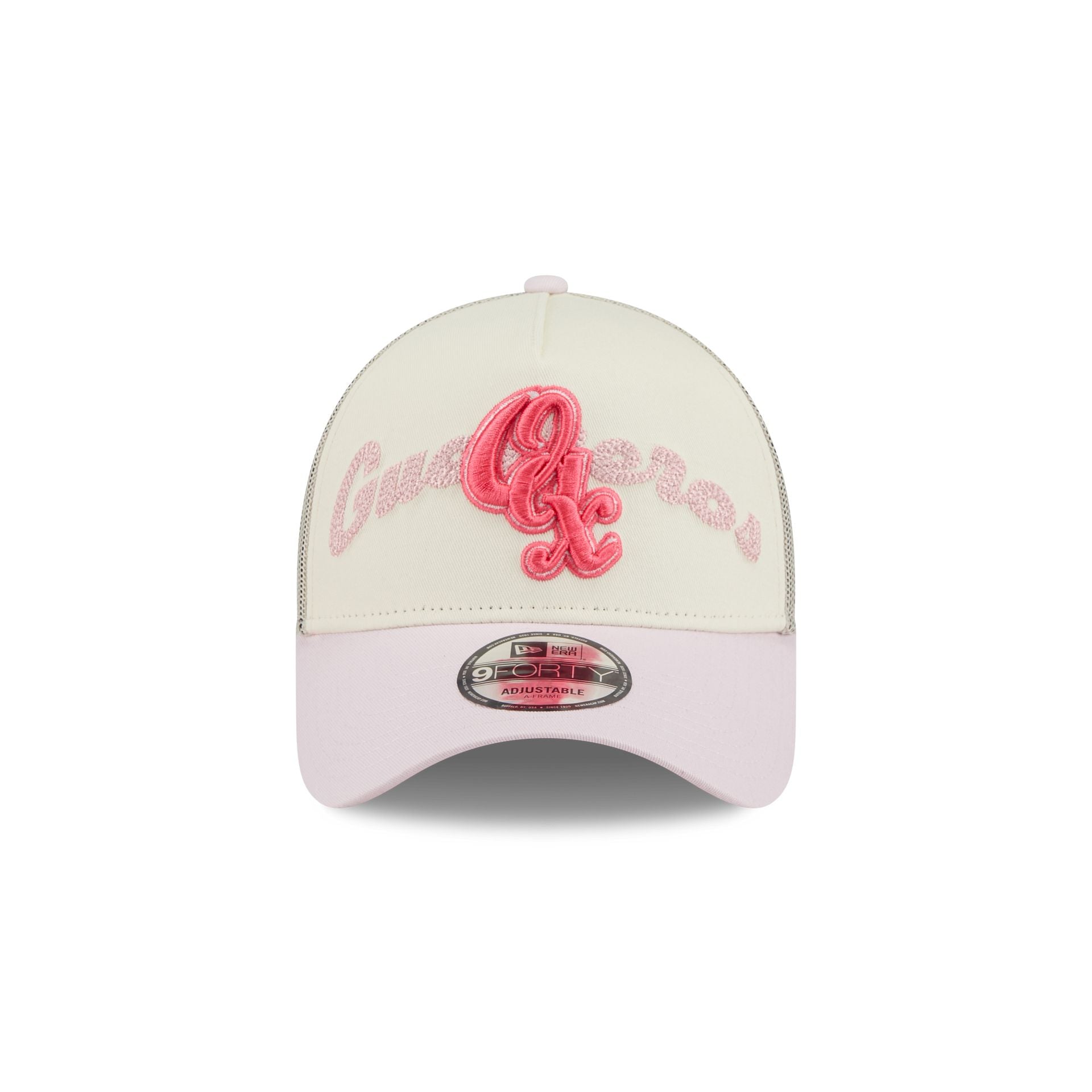 Guerreros de Oaxaca Stacked Wordmark 9FORTY A-Frame Snapback Hat