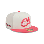 Charros de Jalisco Two-Tone Coral 59FIFTY Fitted Hat