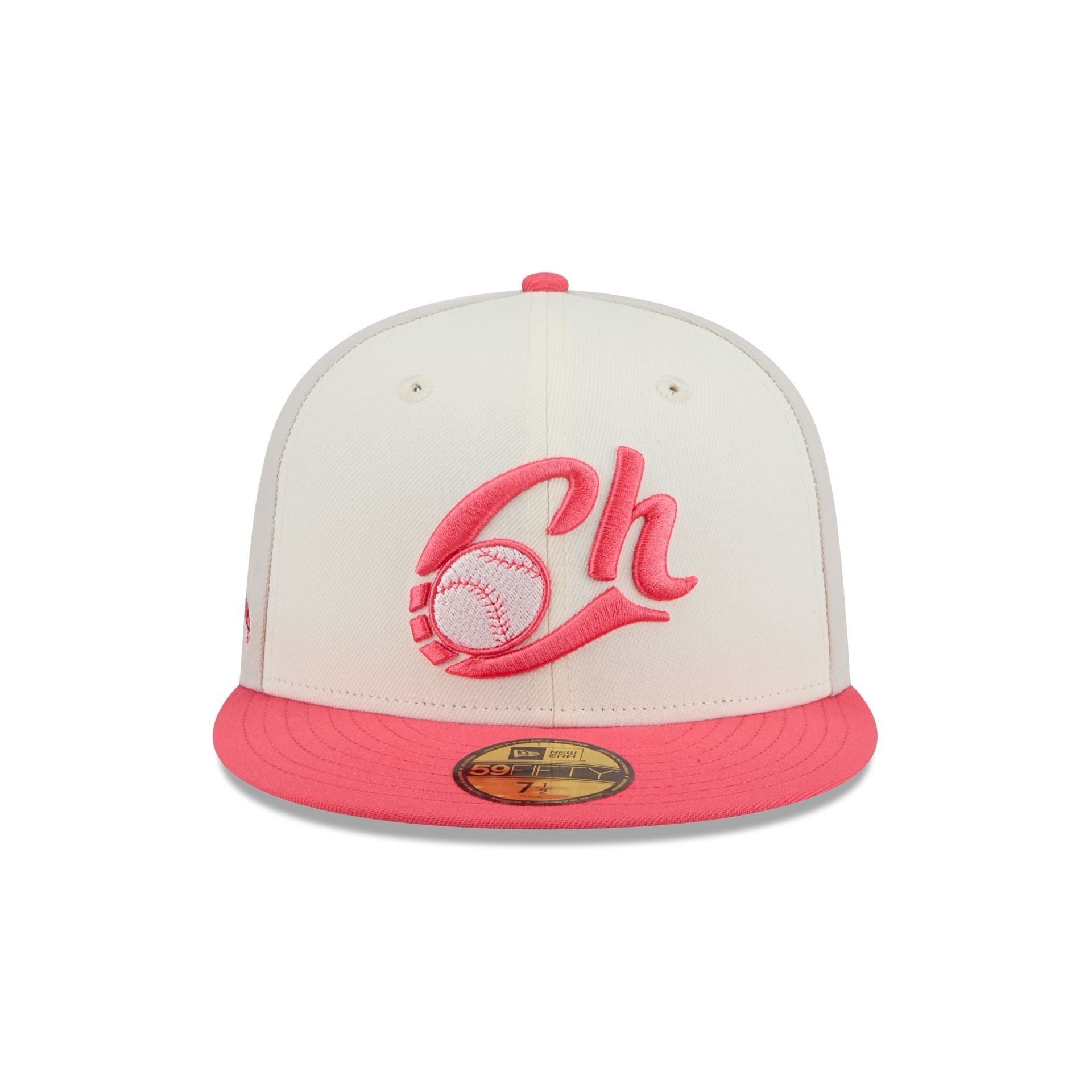 Charros de Jalisco Two-Tone Coral 59FIFTY Fitted Hat