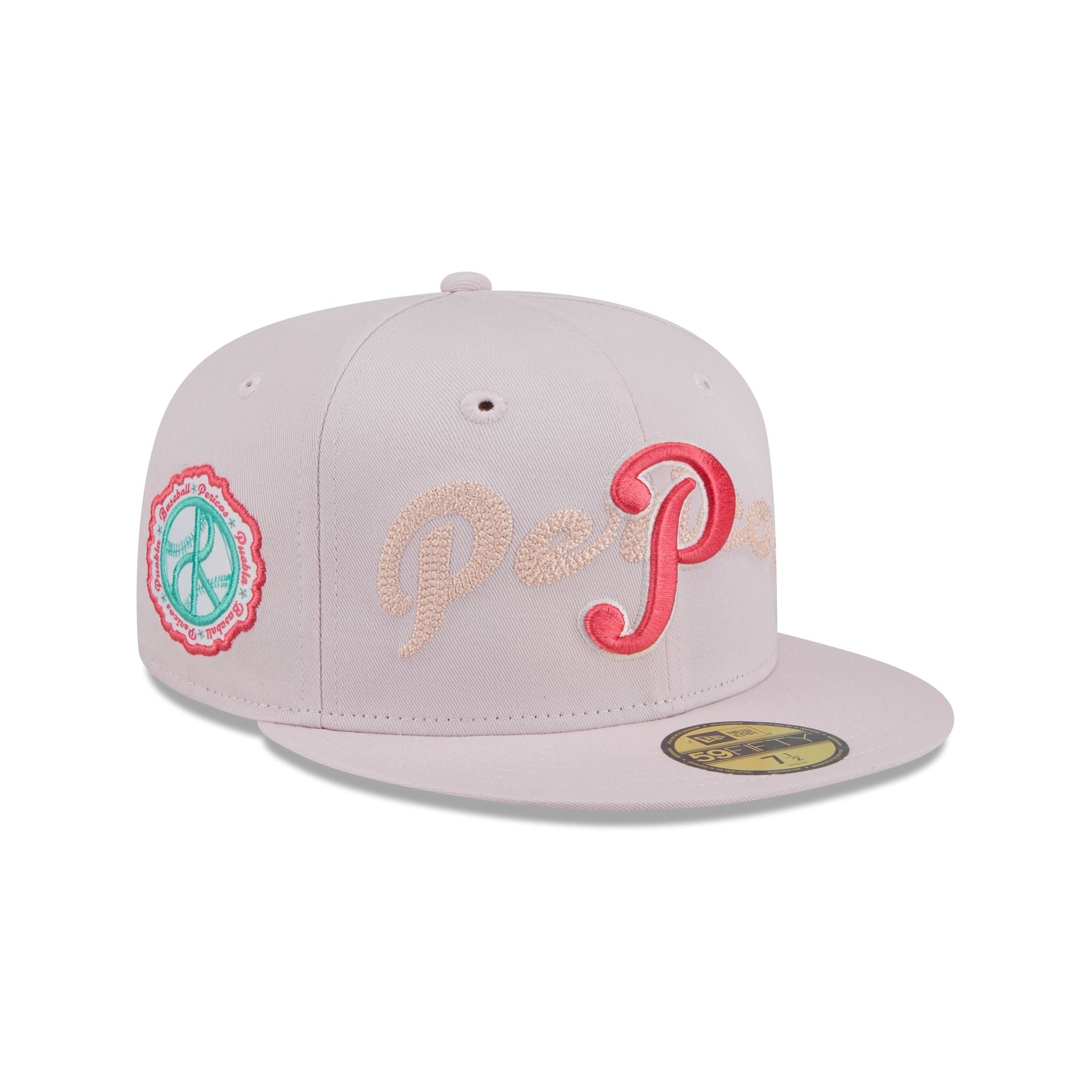 Pericos de Puebla Stacked Wordmark 59FIFTY Fitted Hat