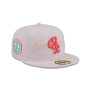 Guerreros de Oaxaca Stacked Wordmark 59FIFTY Fitted Hat