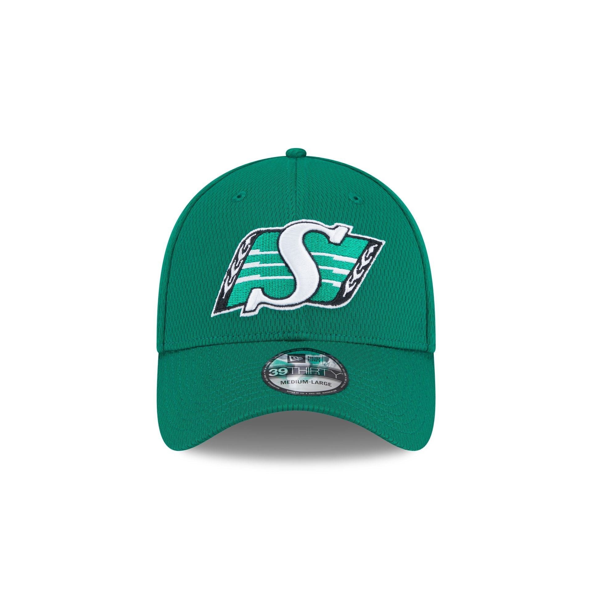 Saskatchewan Roughriders Rear Wordmark 39THIRTY Stretch Fit Hat