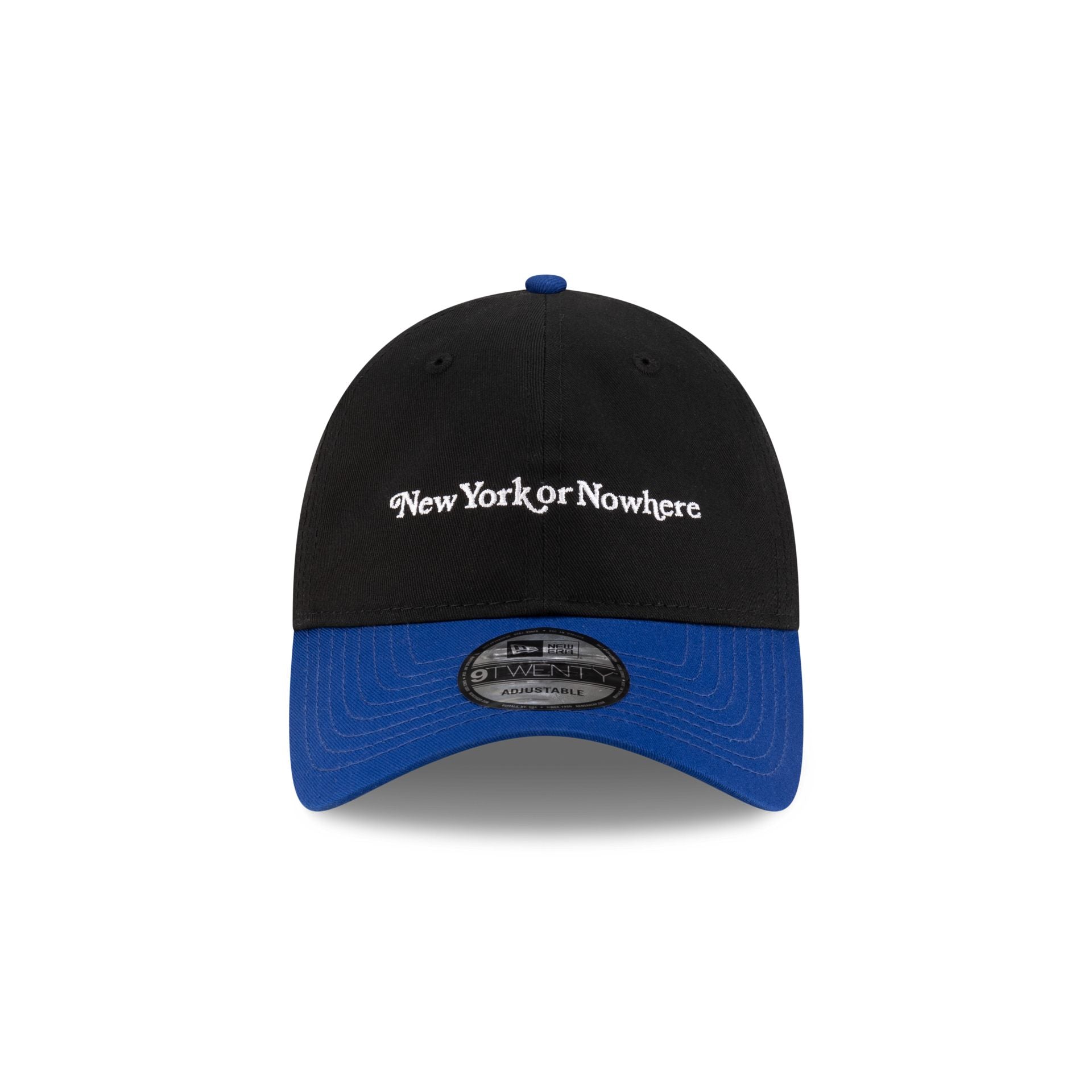 New York or Nowhere x New York Mets Black Wordmark 9TWENTY Adjustable Hat