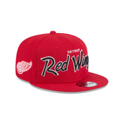 Detroit Red Wings Script 9FIFTY Snapback Hat