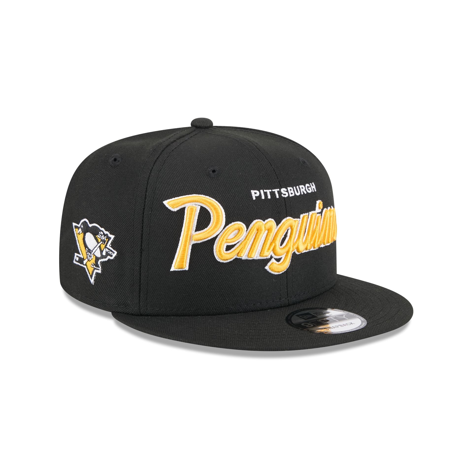 Pittsburgh Penguins Script 9FIFTY Snapback Hat