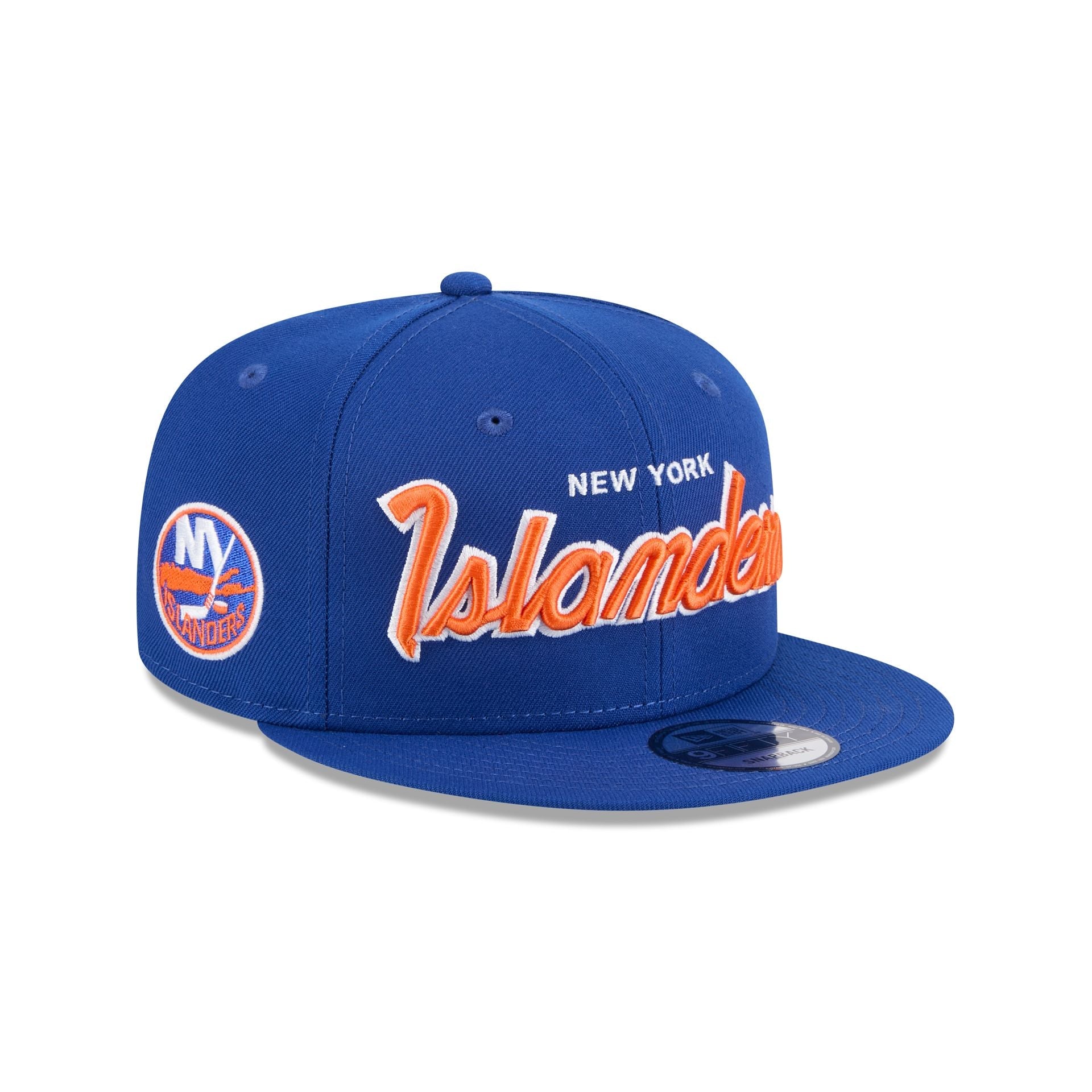 New York Islanders Script 9FIFTY Snapback Hat