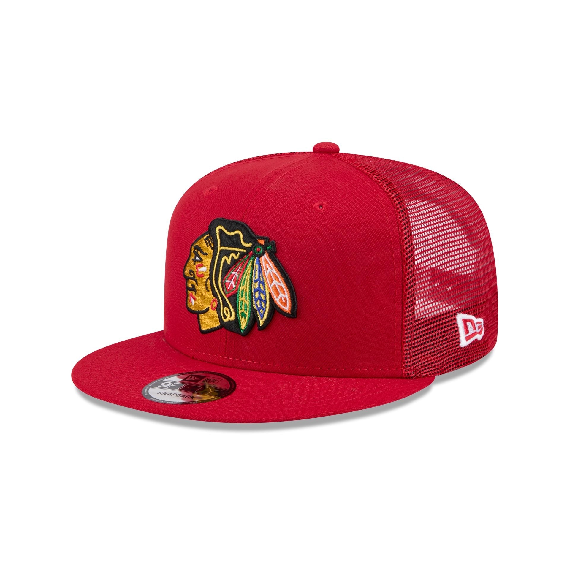Chicago Blackhawks Team Tag 9FIFTY Trucker Hat