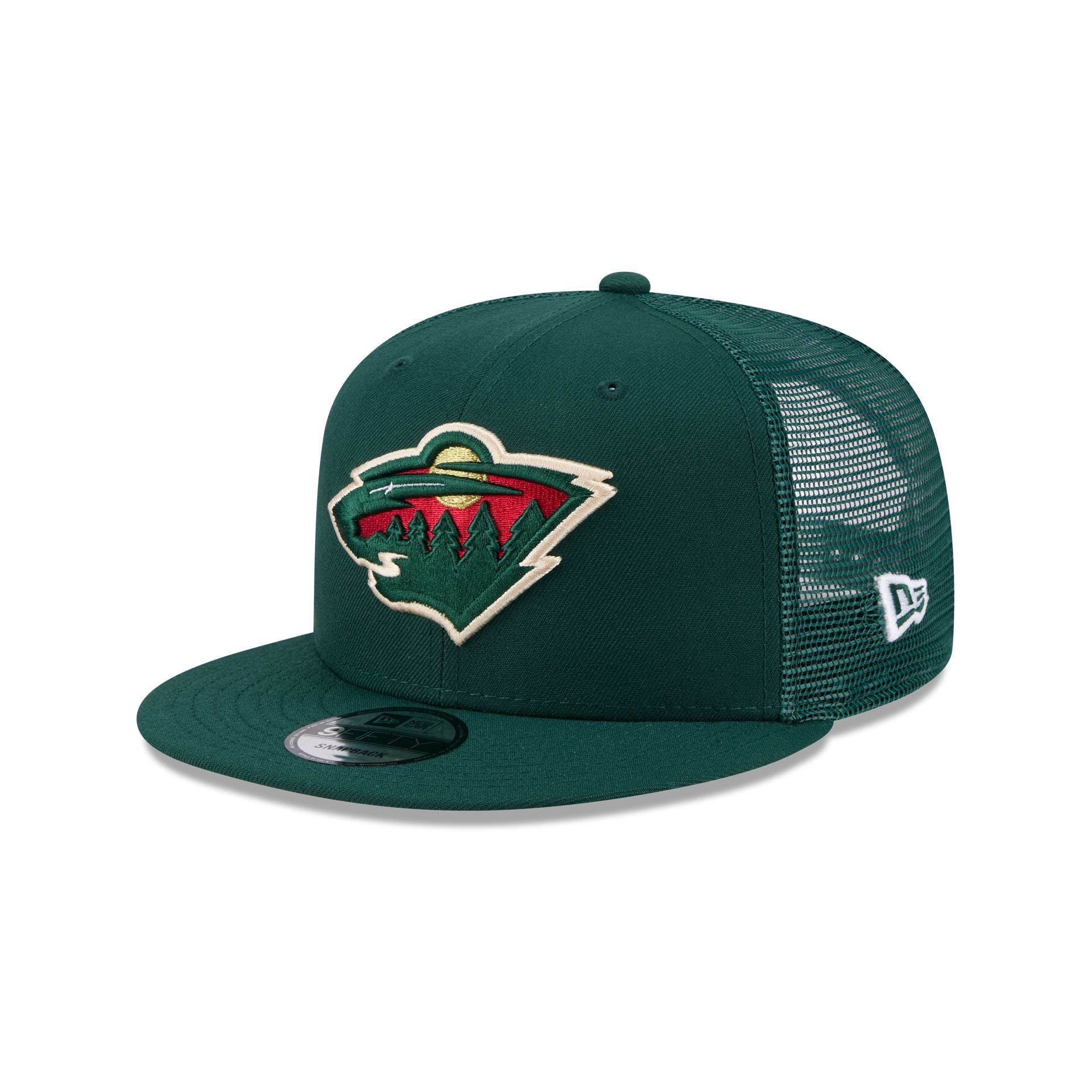 Minnesota Wild Team Tag 9FIFTY Trucker Hat