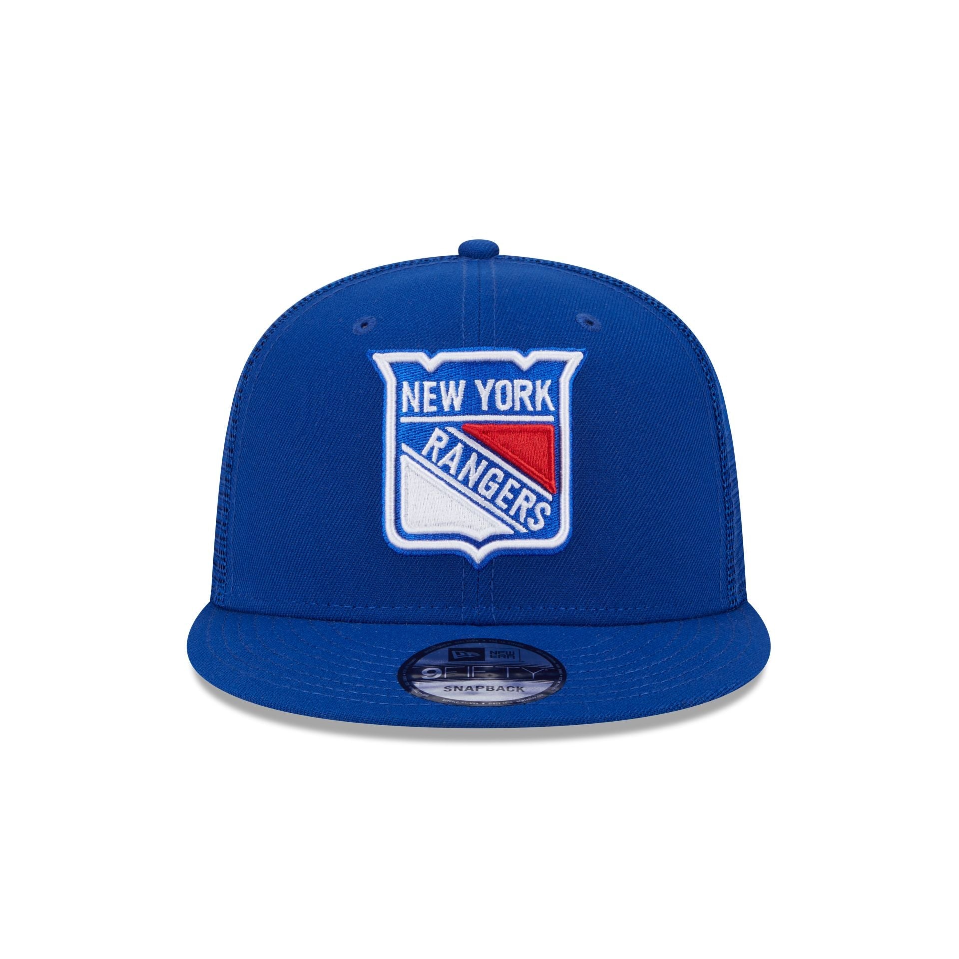 New York Rangers Team Tag 9FIFTY Trucker Hat