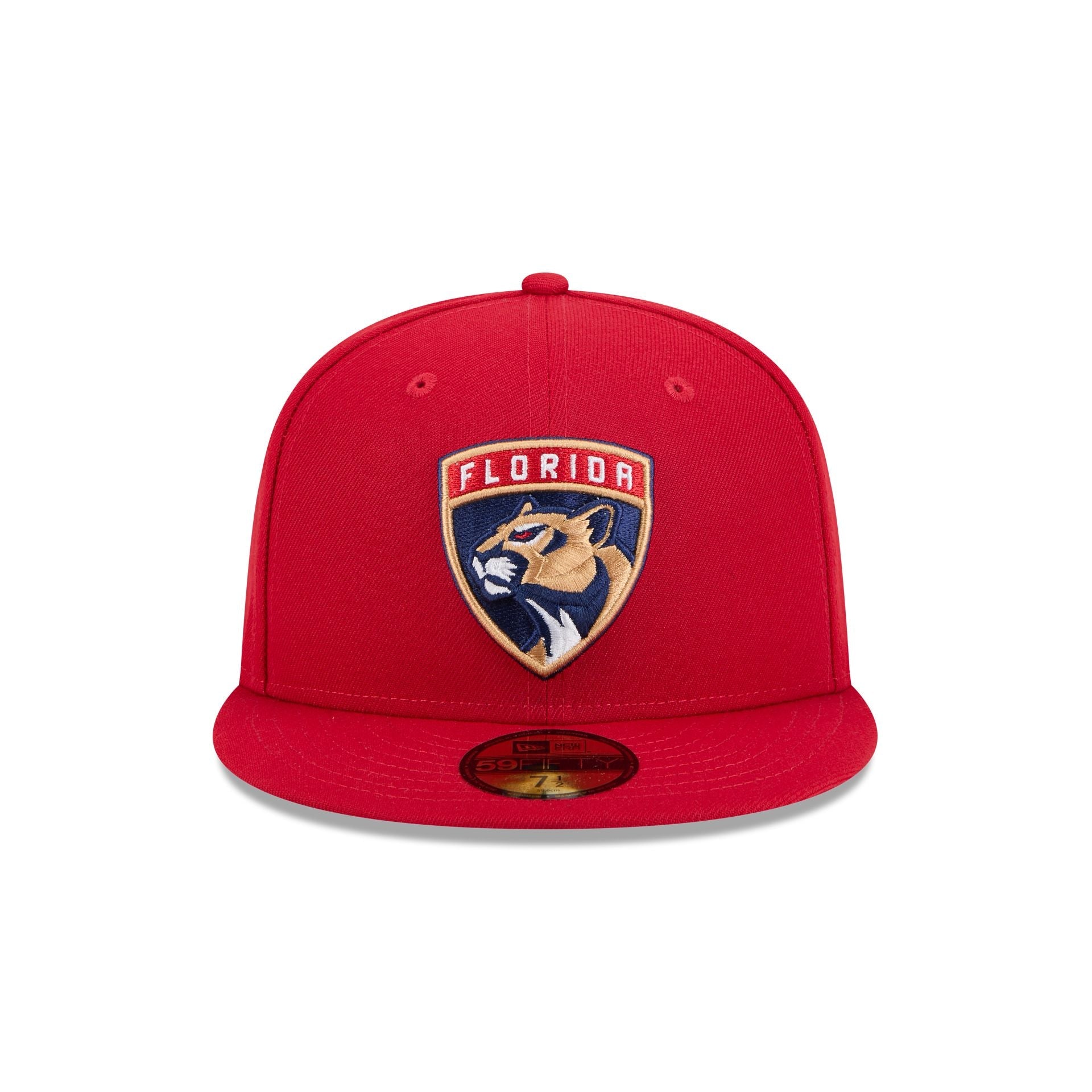 Florida Panthers Rear Wordmark 59FIFTY Fitted Hat