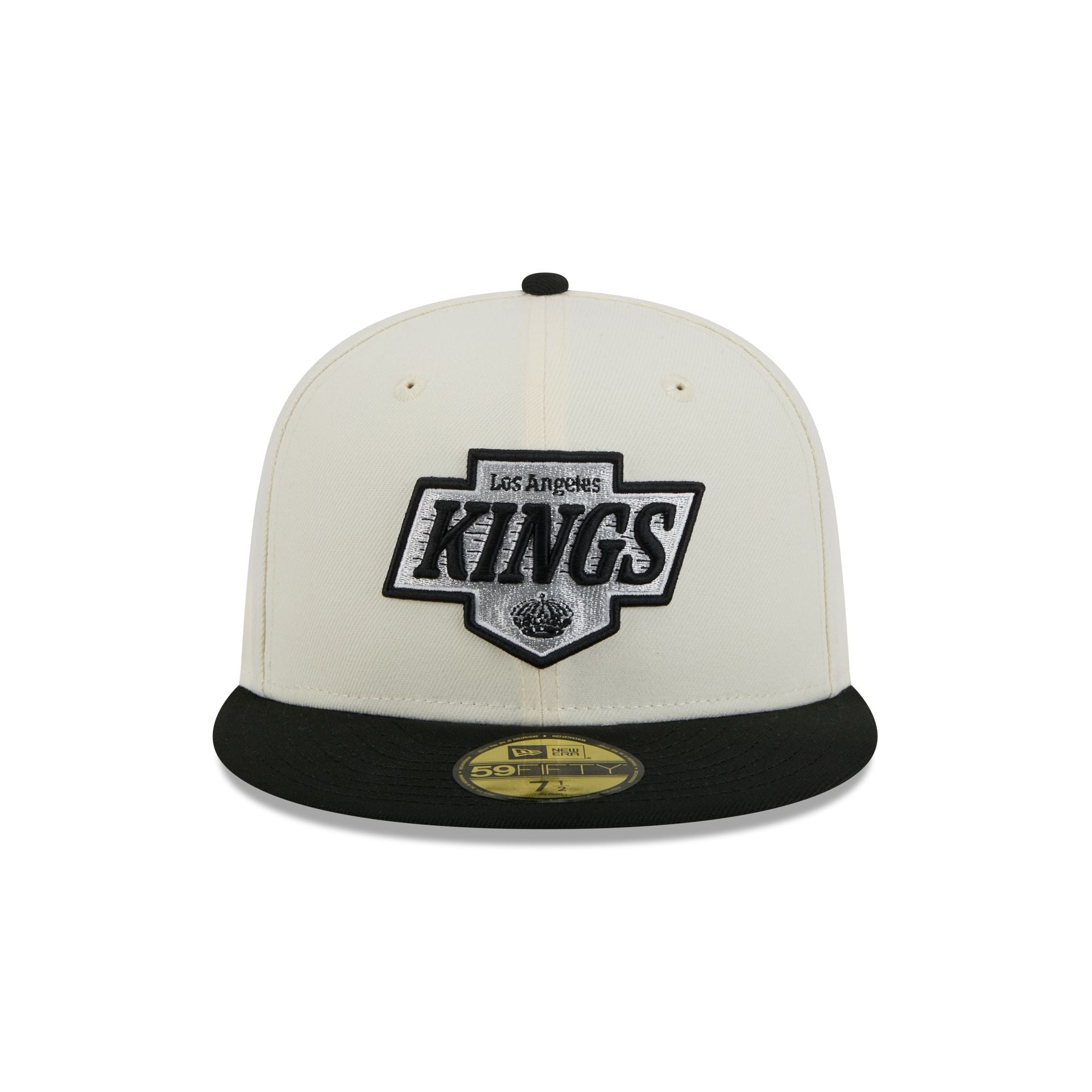 Los Angeles Kings Chrome White 59FIFTY Fitted Hat