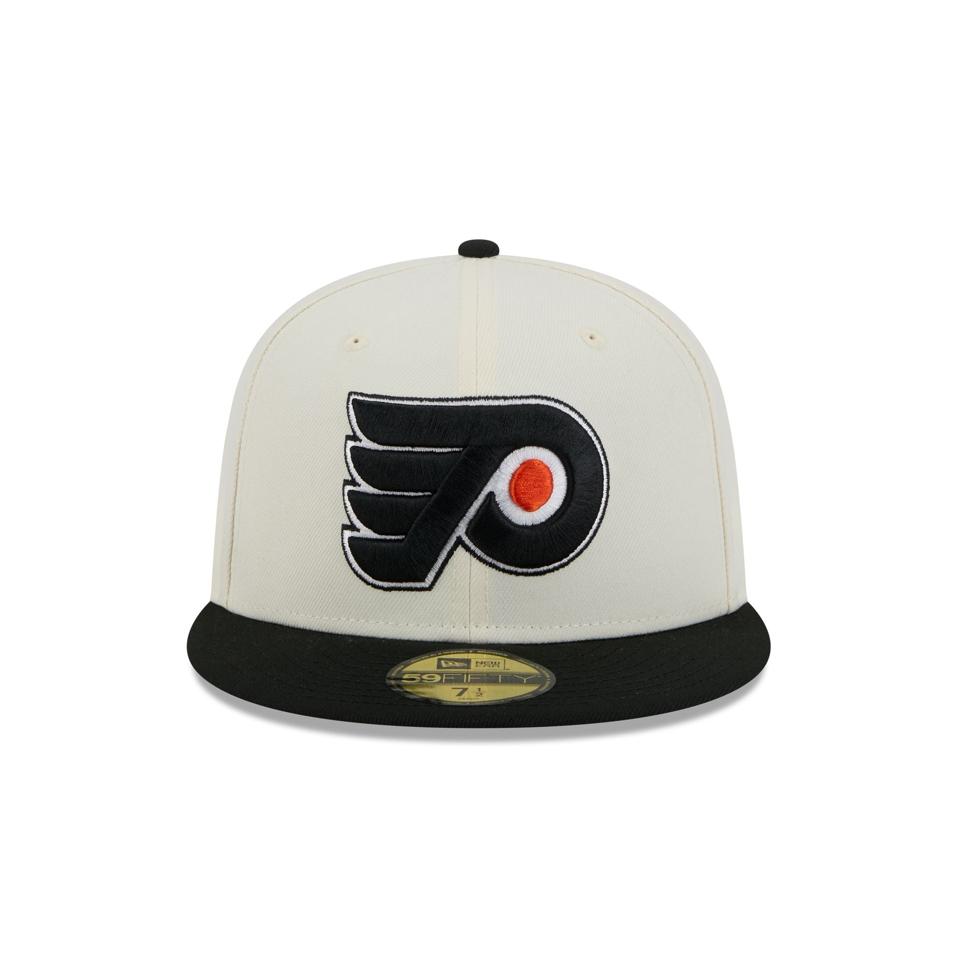 Philadelphia Flyers Chrome White 59FIFTY Fitted Hat