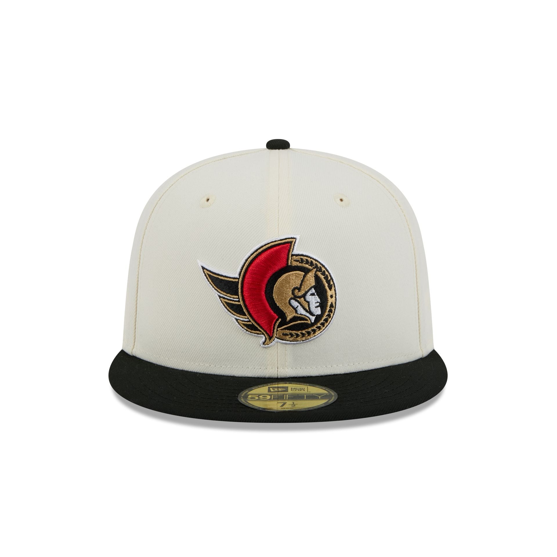 Ottawa Senators Chrome White 59FIFTY Fitted Hat