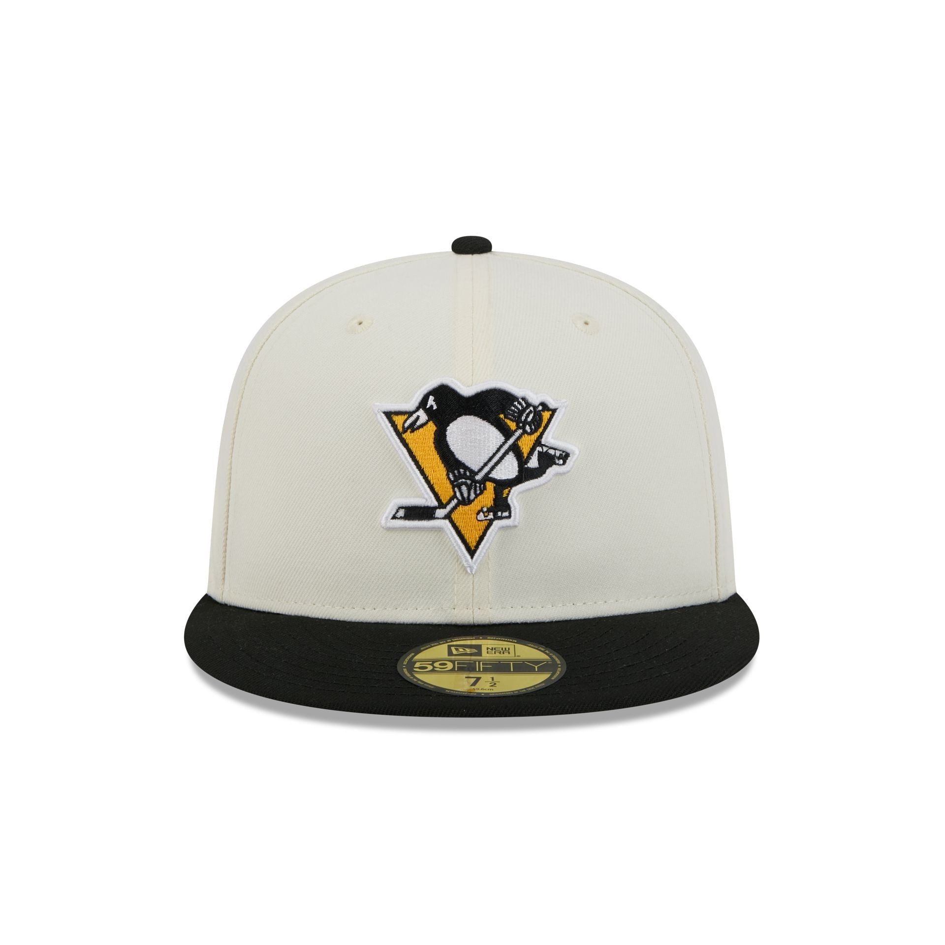 Pittsburgh Penguins Chrome White 59FIFTY Fitted Hat