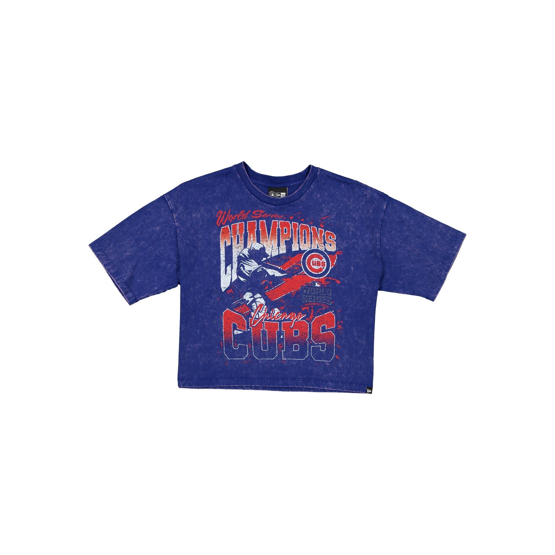 Chicago Cubs Sport Classics Women's Cropped T-Shirt
