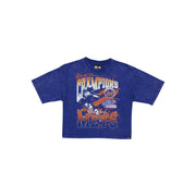 New York Mets Sport Classics Women's Cropped T-Shirt