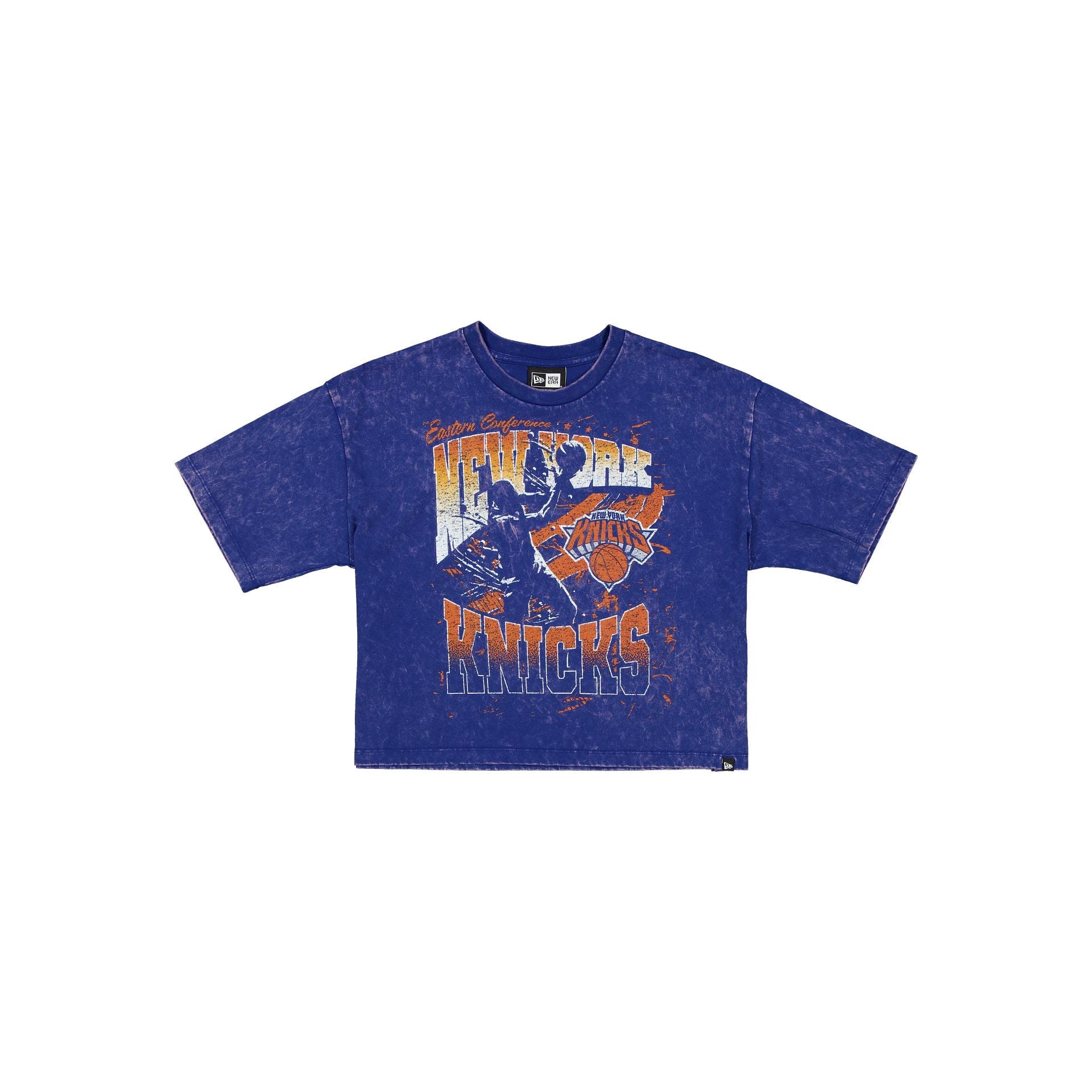 New York Knicks Sport Classics Women's Cropped T-Shirt