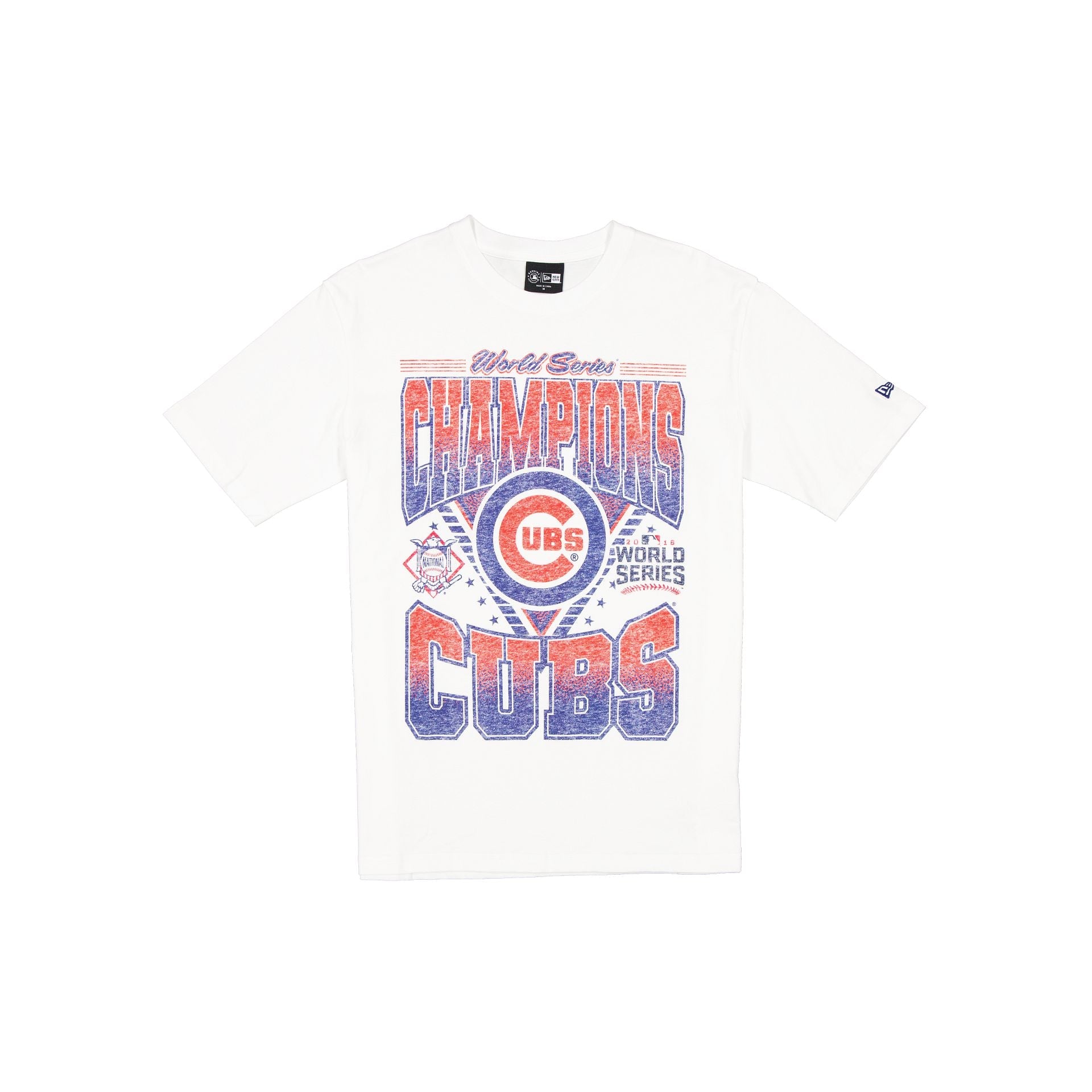 Chicago Cubs Sport Classics Washed Optic White T-Shirt