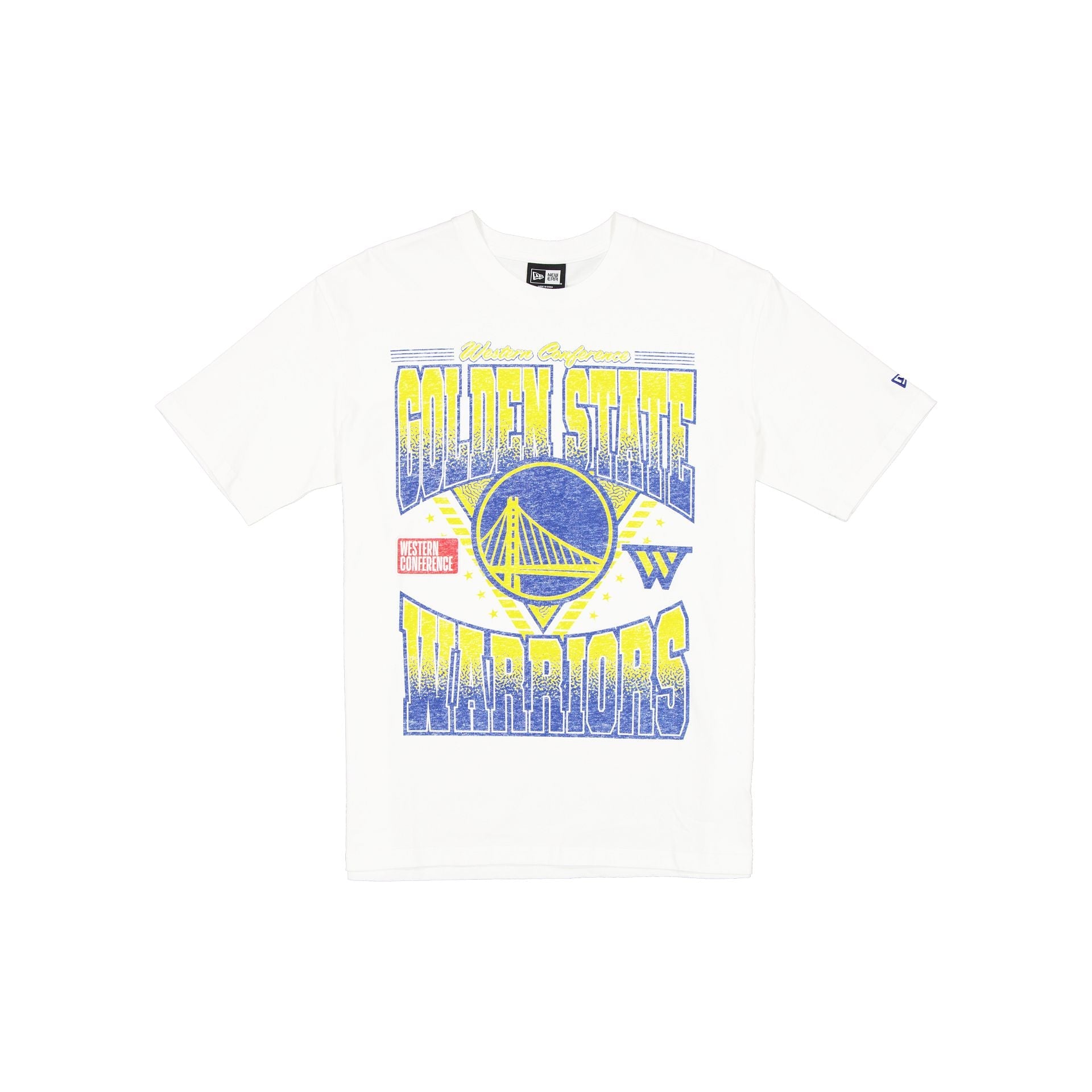 Golden State Warriors Sport Classics Washed Optic White T-Shirt