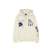 Los Angeles Dodgers Stone Logo Select Full-Zip Hoodie