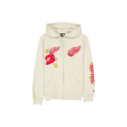 Detroit Red Wings Stone Logo Select Full-Zip Hoodie