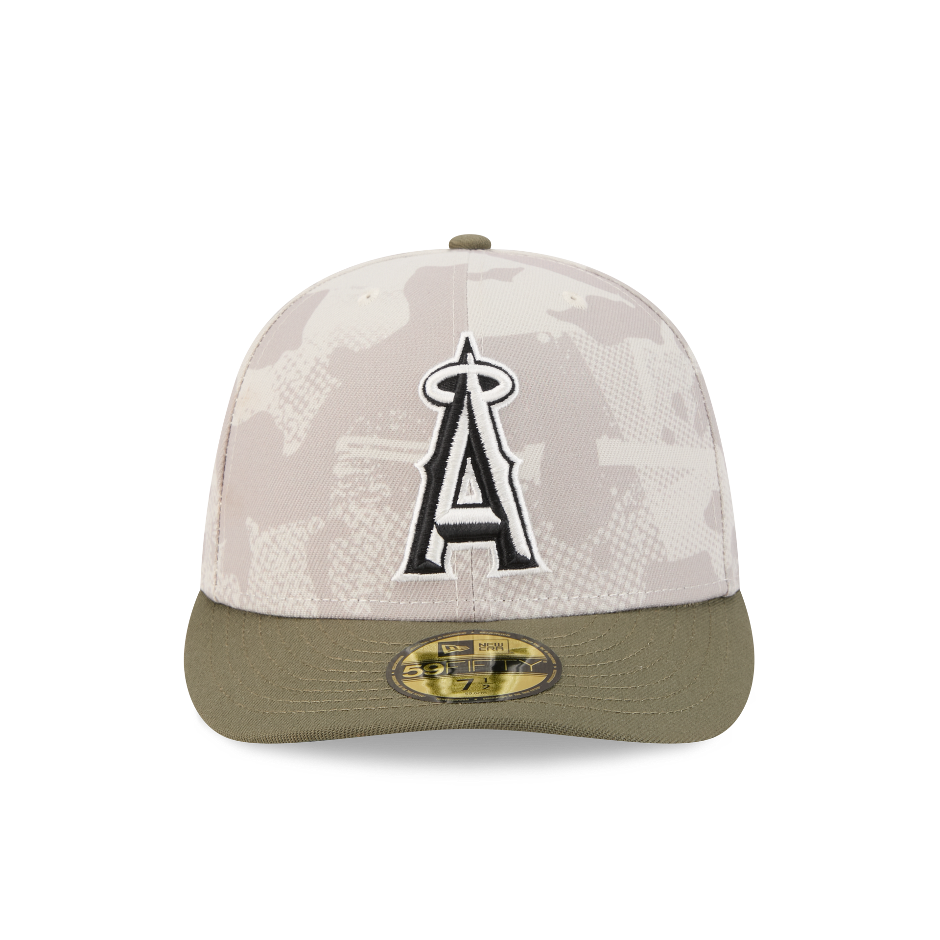 Los Angeles Angels Armed Forces Day 2025 59FIFTY Fitted Hat