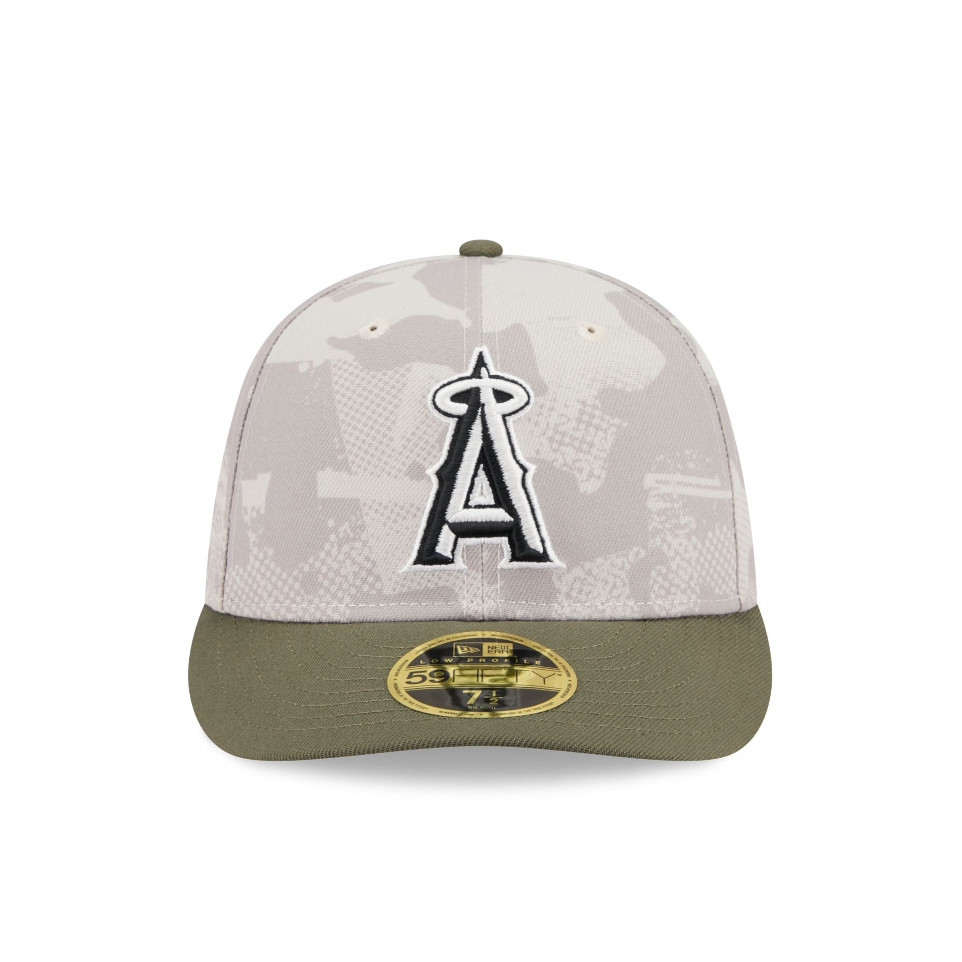 Los Angeles Angels Armed Forces Day 2025 Low Profile 59FIFTY Fitted Hat