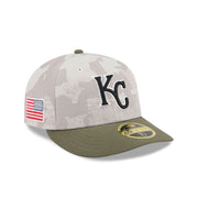 Kansas City Royals Armed Forces Day 2025 Low Profile 59FIFTY Fitted Hat
