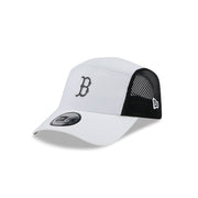 Boston Red Sox White Poly Runner Adjustable Hat