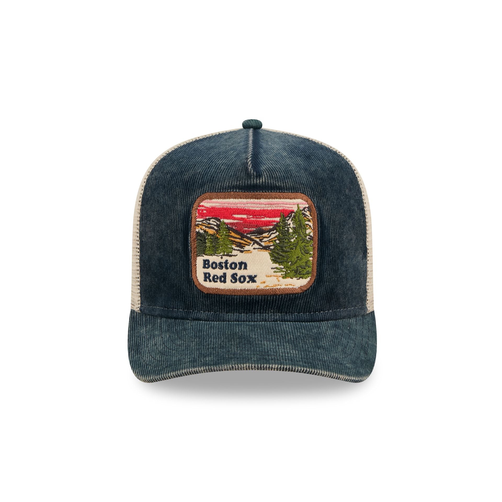 Boston Red Sox Vintage Landscape 9FIFTY A-Frame Trucker Hat