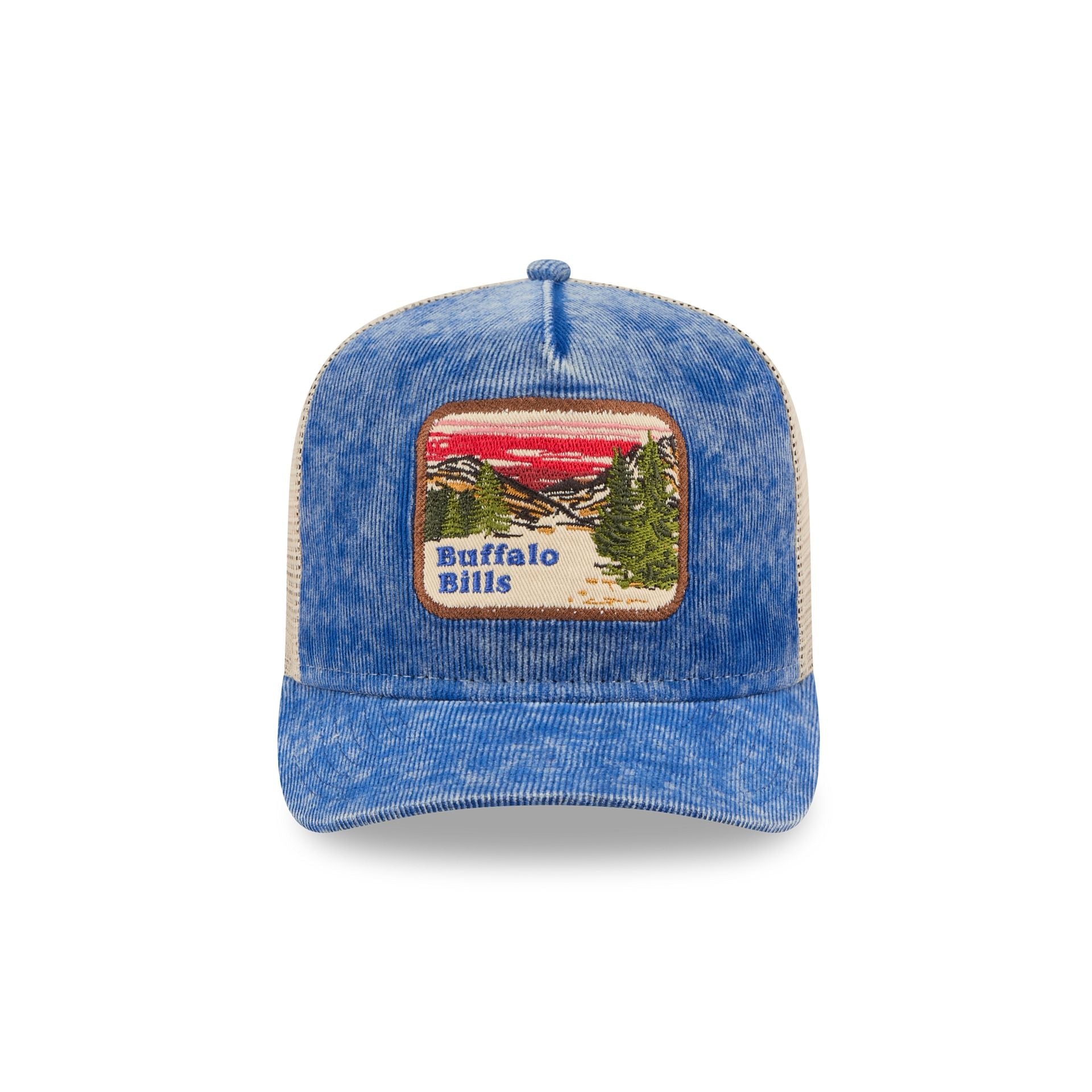 Buffalo Bills Vintage Landscape Historic 9FIFTY A-Frame Trucker Hat