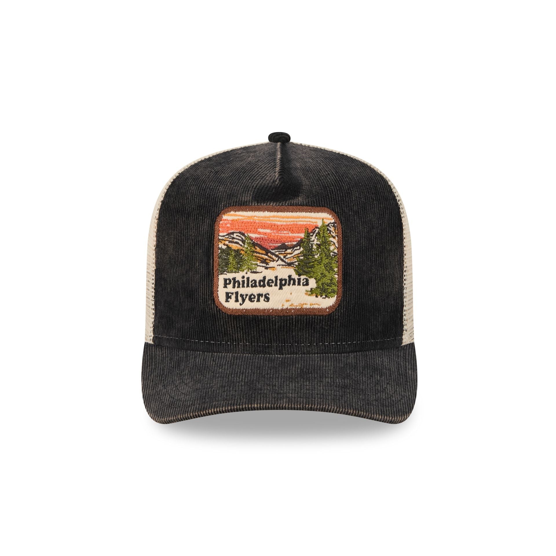 Philadelphia Flyers Vintage Landscape 9FIFTY A-Frame Trucker Hat