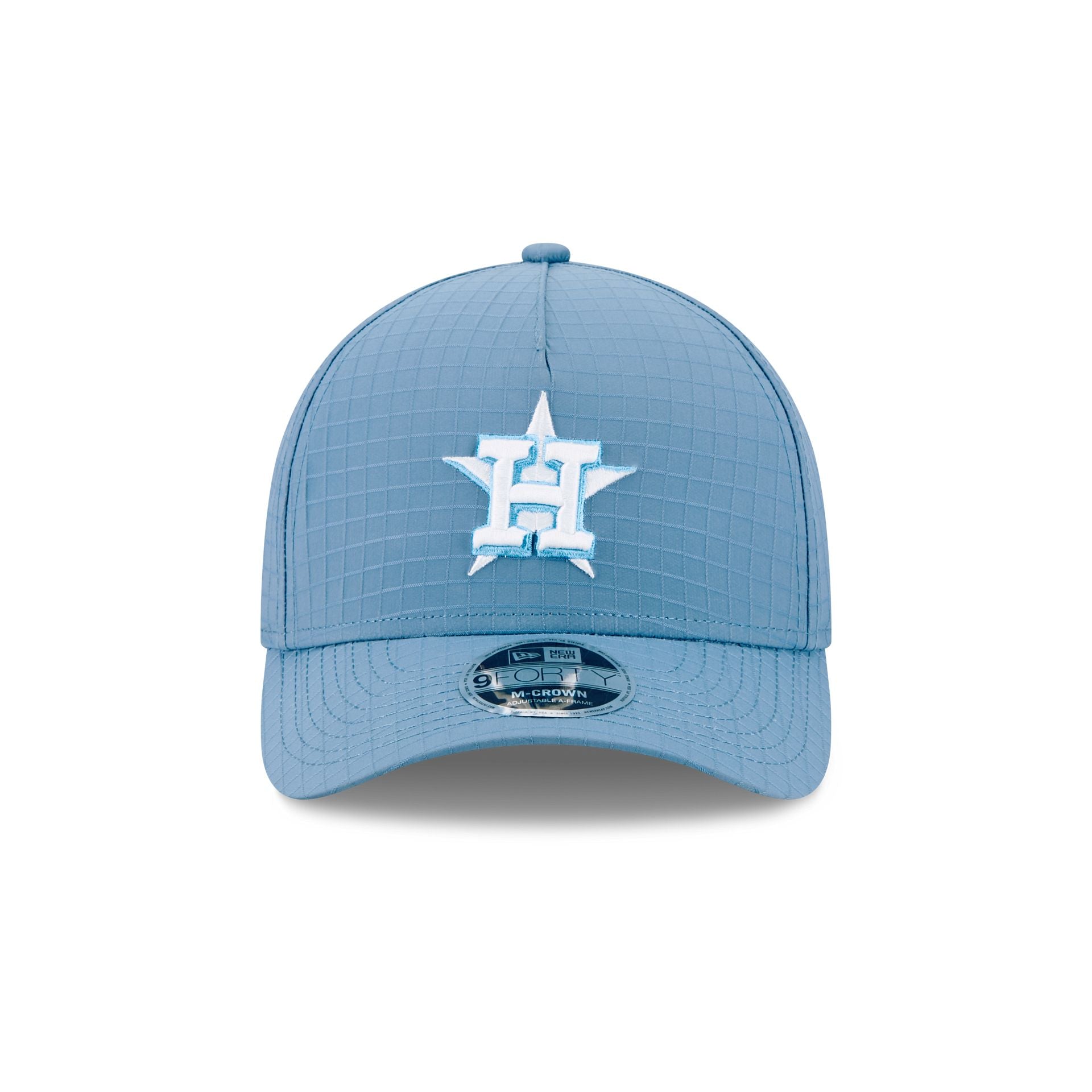 Houston Astros Blue Ripstop 9FORTY M-Crown A-Frame Snapback Hat