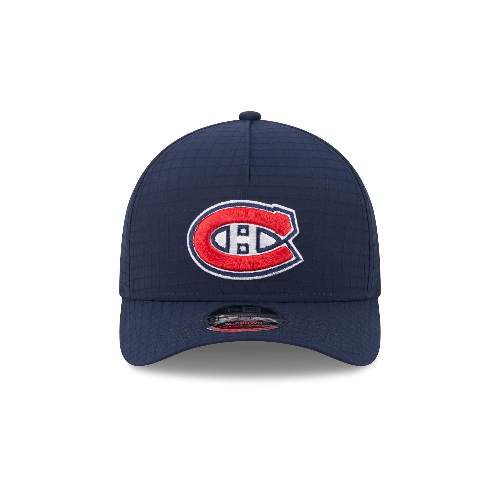 Montreal Canadiens Ripstop 9FORTY M-Crown A-Frame Snapback Hat