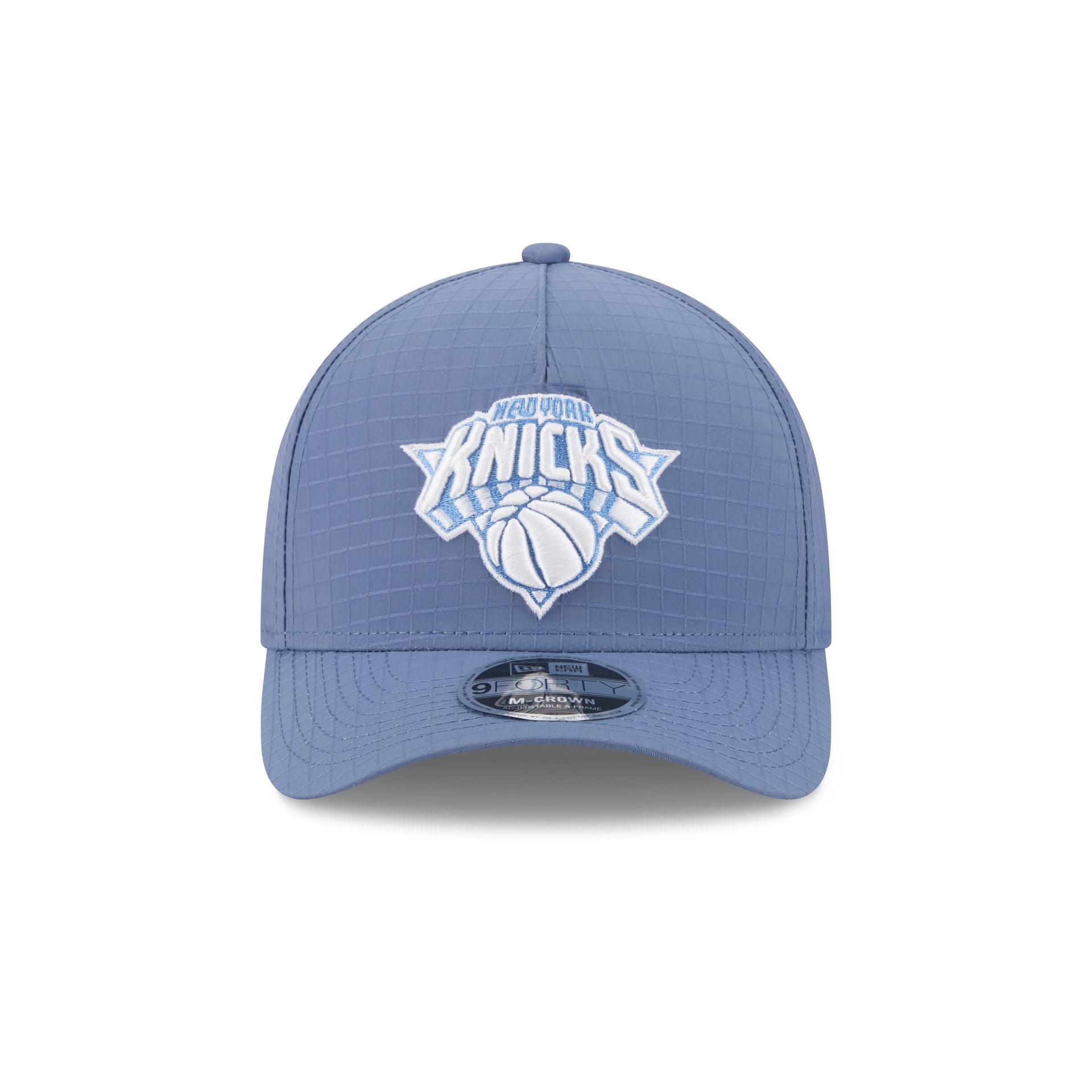 New York Knicks Blue Ripstop 9FORTY M-Crown A-Frame Snapback Hat