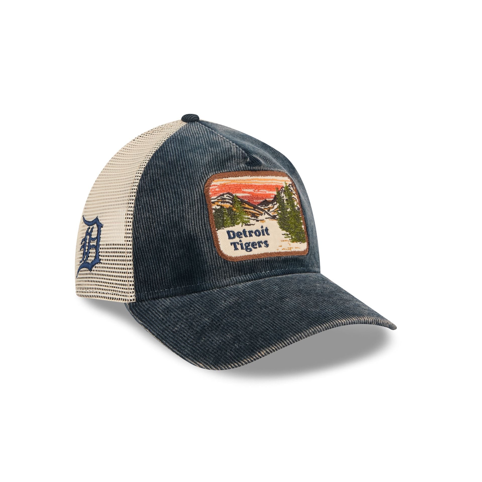 Detroit Tigers Vintage Landscape 9TWENTY A-Frame Trucker Hat