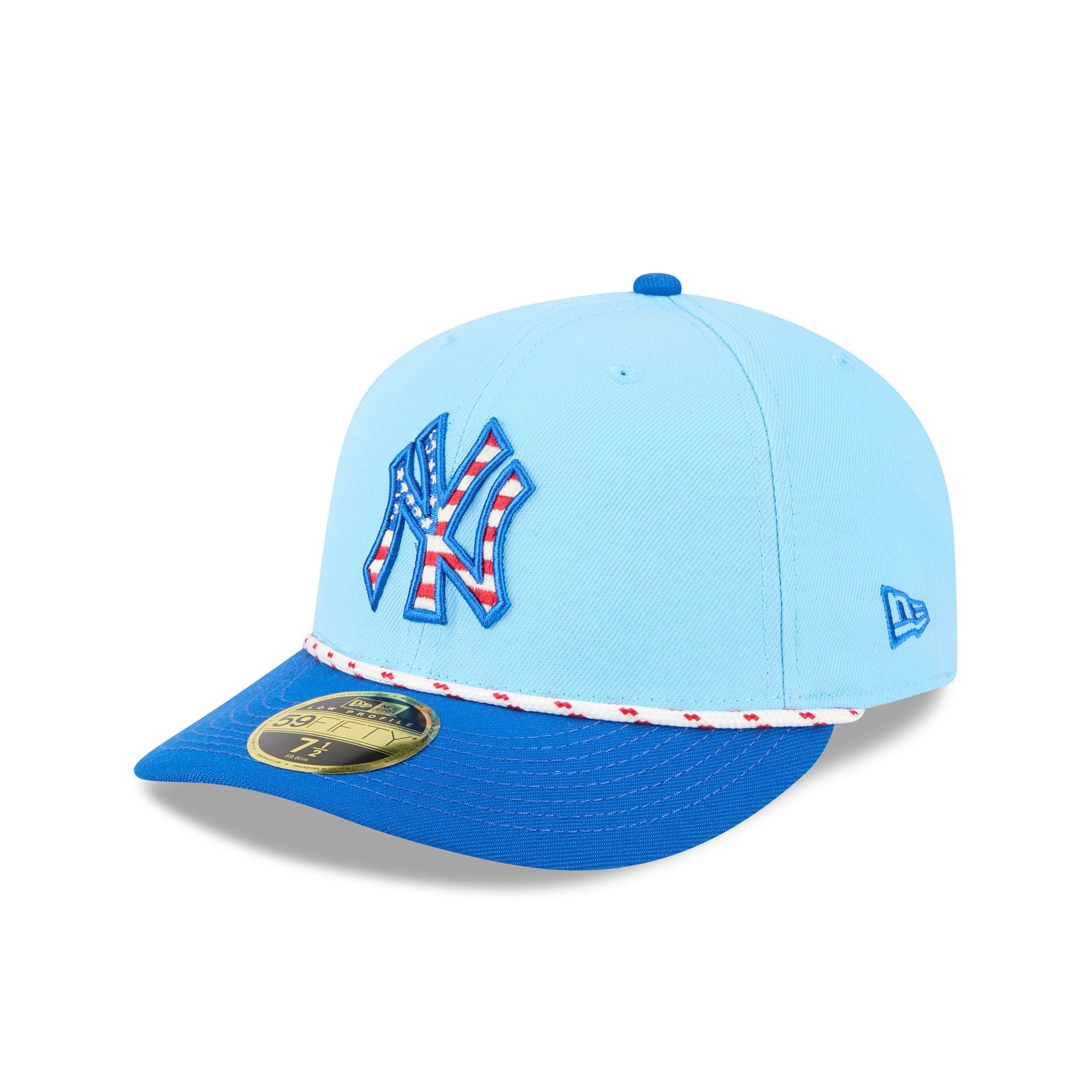 New York Yankees Independence Day 2025 Low Profile 59FIFTY Fitted Hat