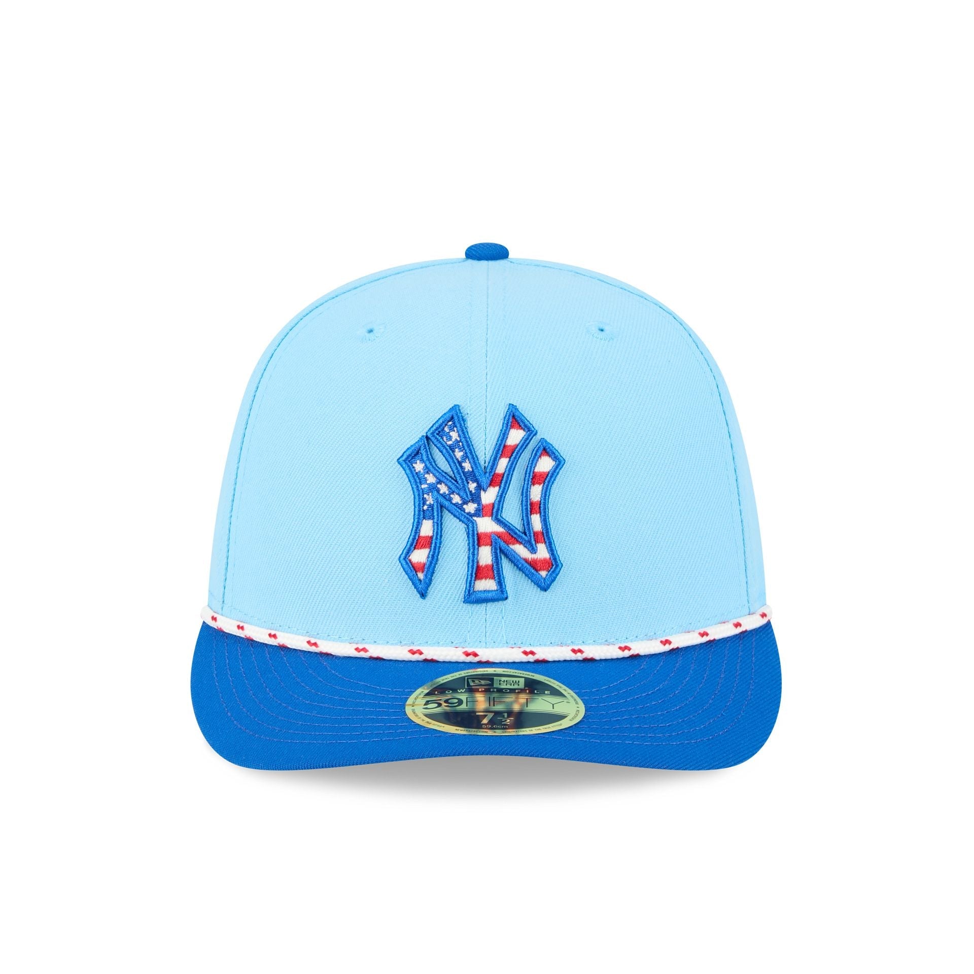 New York Yankees Independence Day 2025 Low Profile 59FIFTY Fitted Hat