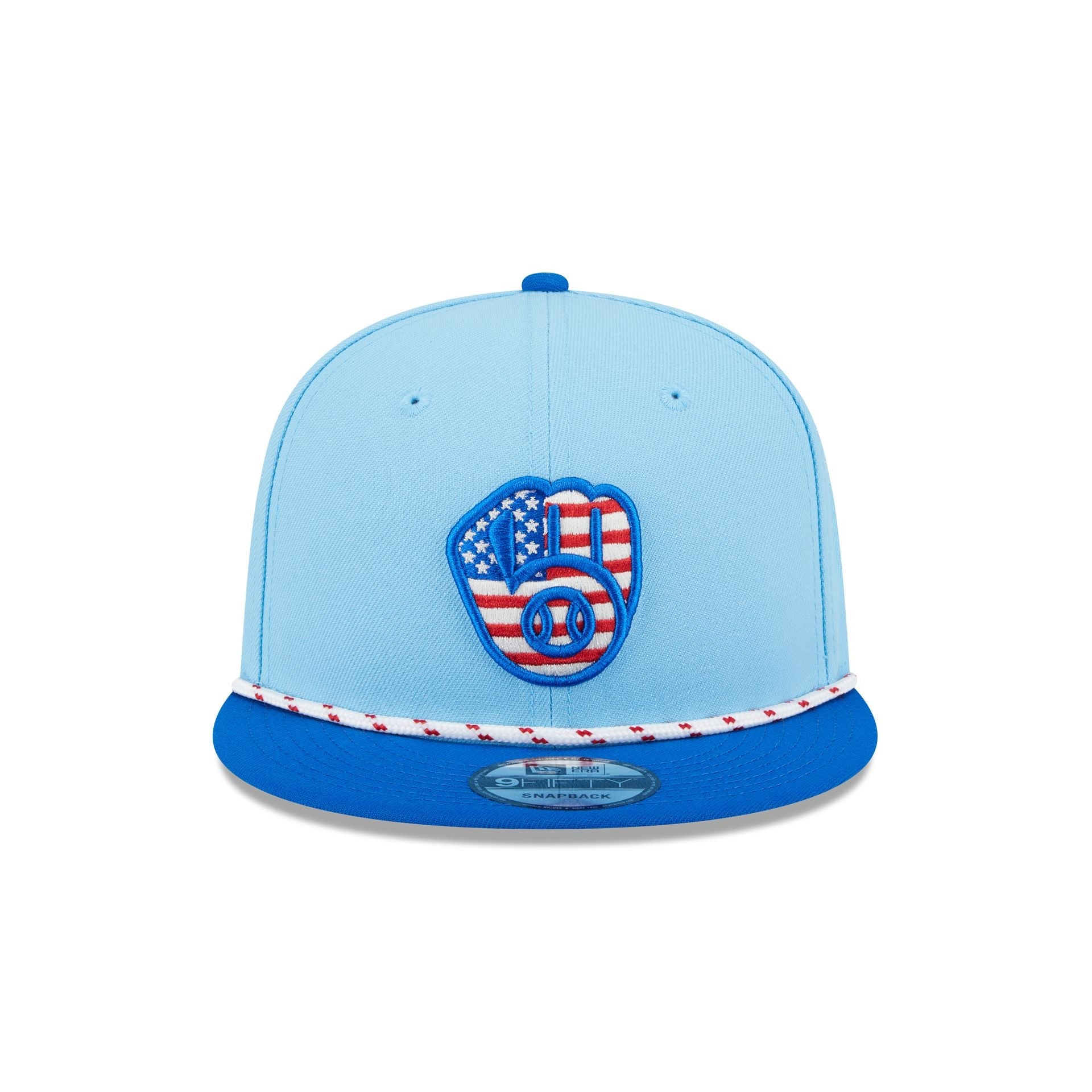 Milwaukee Brewers Independence Day 2025 9FIFTY Snapback Hat