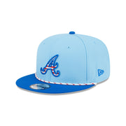Atlanta Braves Independence Day 2025 9FIFTY Snapback Hat