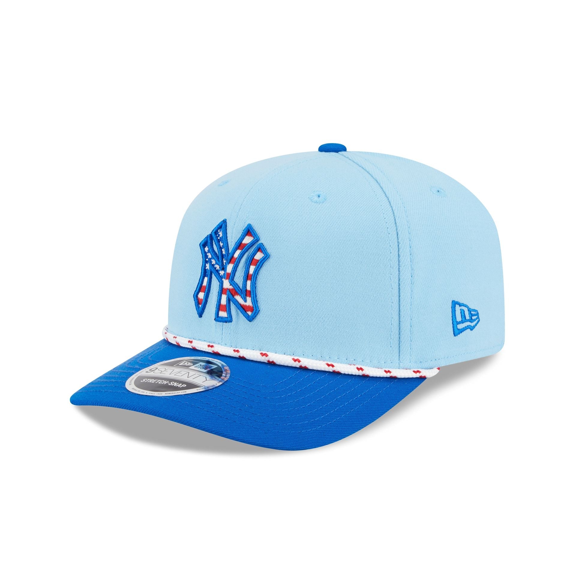 New York Yankees Independence Day 2025 9SEVENTY Stretch-Snap Hat