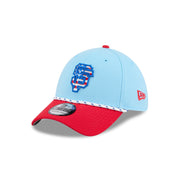 San Francisco Giants Independence Day 2025 39THIRTY Stretch Fit Hat