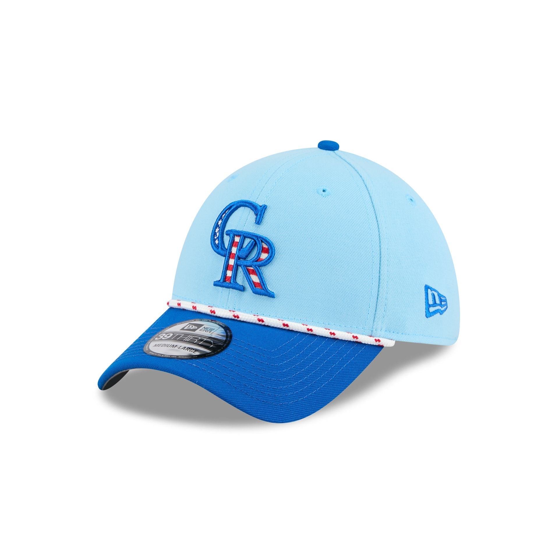 Colorado Rockies Independence Day 2025 39THIRTY Stretch Fit Hat