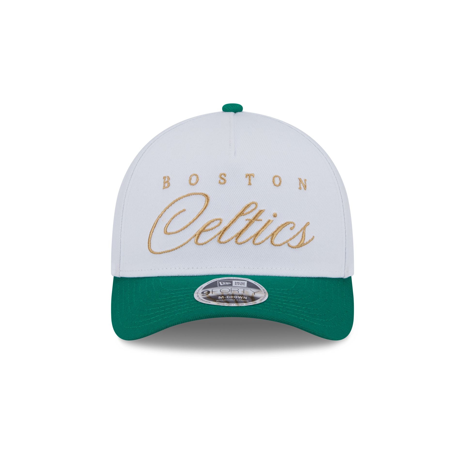 Boston Celtics 2025 Draft 9FORTY M-Crown A-Frame Snapback Hat