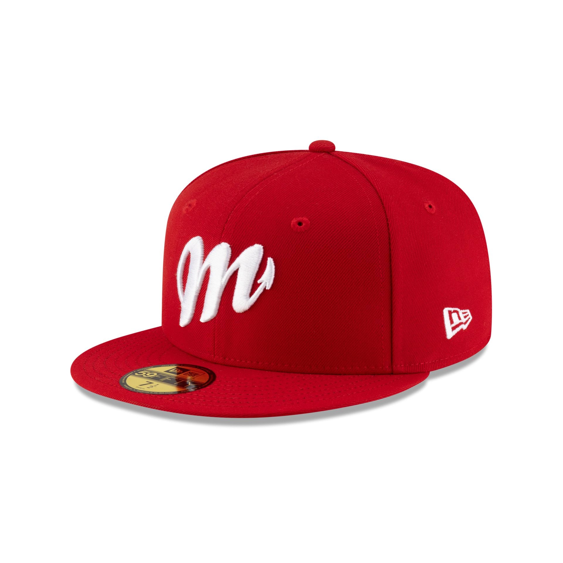 Diablos Rojos del México LMB 100th Anniversary Home 59FIFTY Fitted Hat