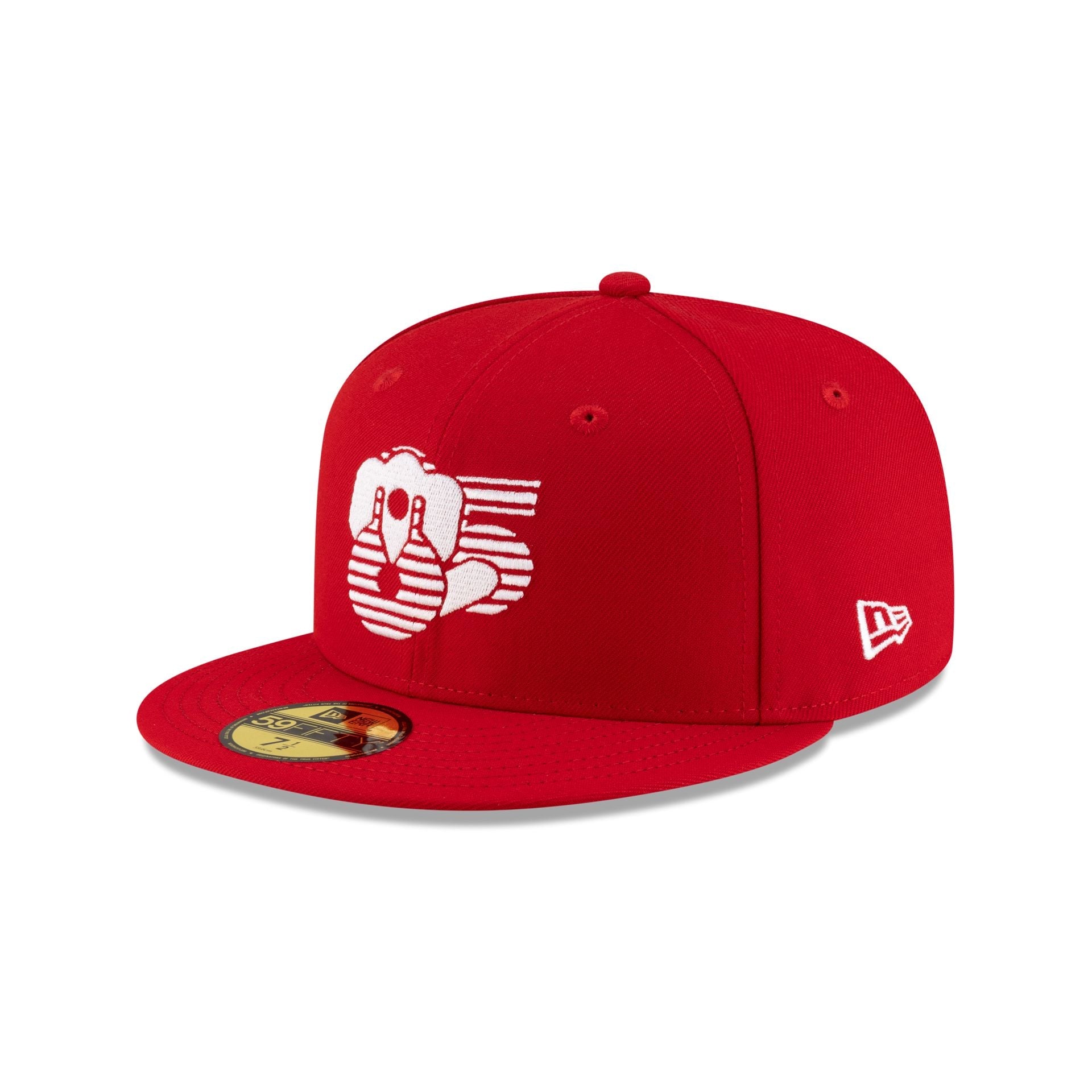 Diablos Rojos del México LMB 100th Anniversary Away 59FIFTY Fitted Hat