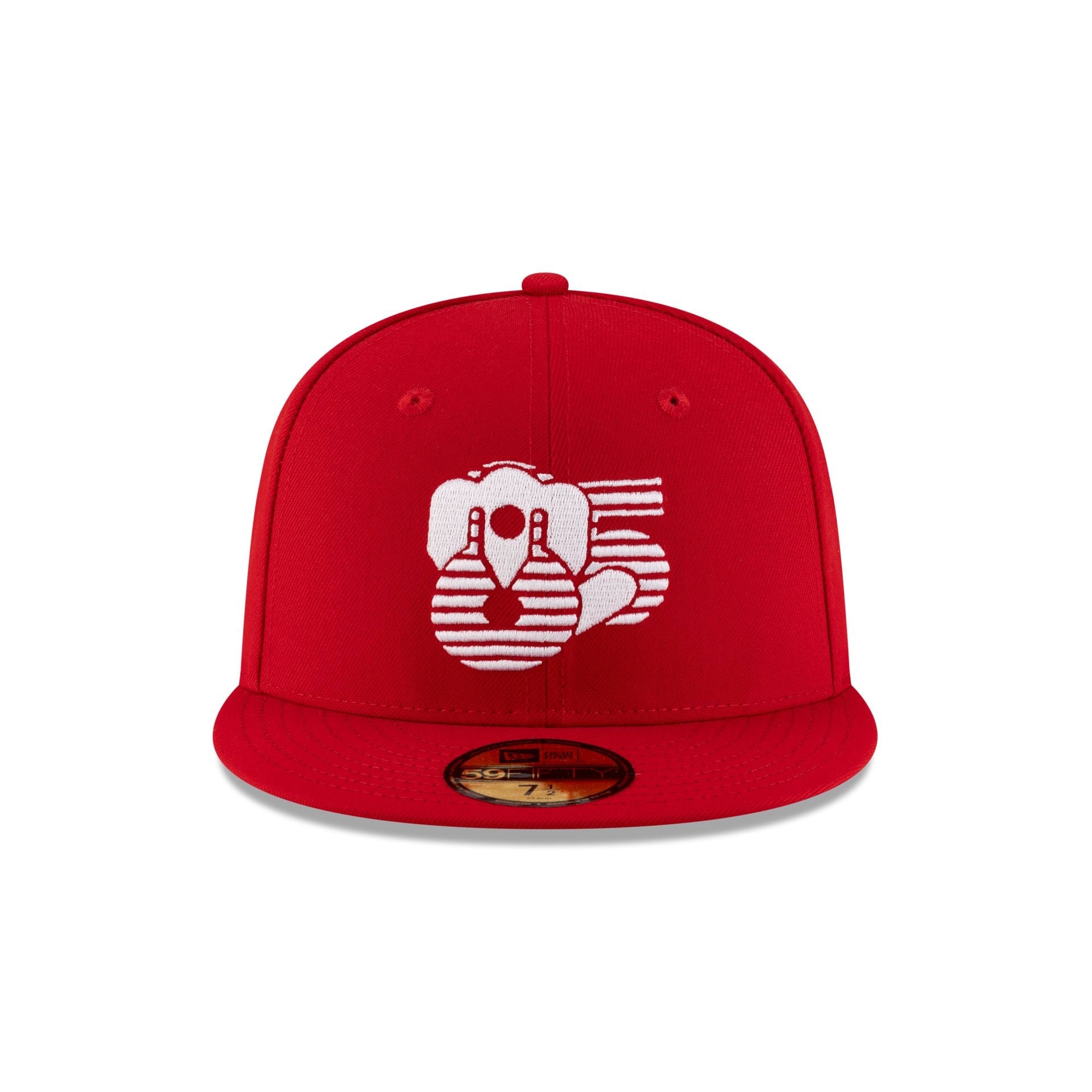 Diablos Rojos del México LMB 100th Anniversary Away 59FIFTY Fitted Hat