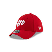Diablos Rojos del México LMB 100th Anniversary Home 39THIRTY Stretch Fit Hat