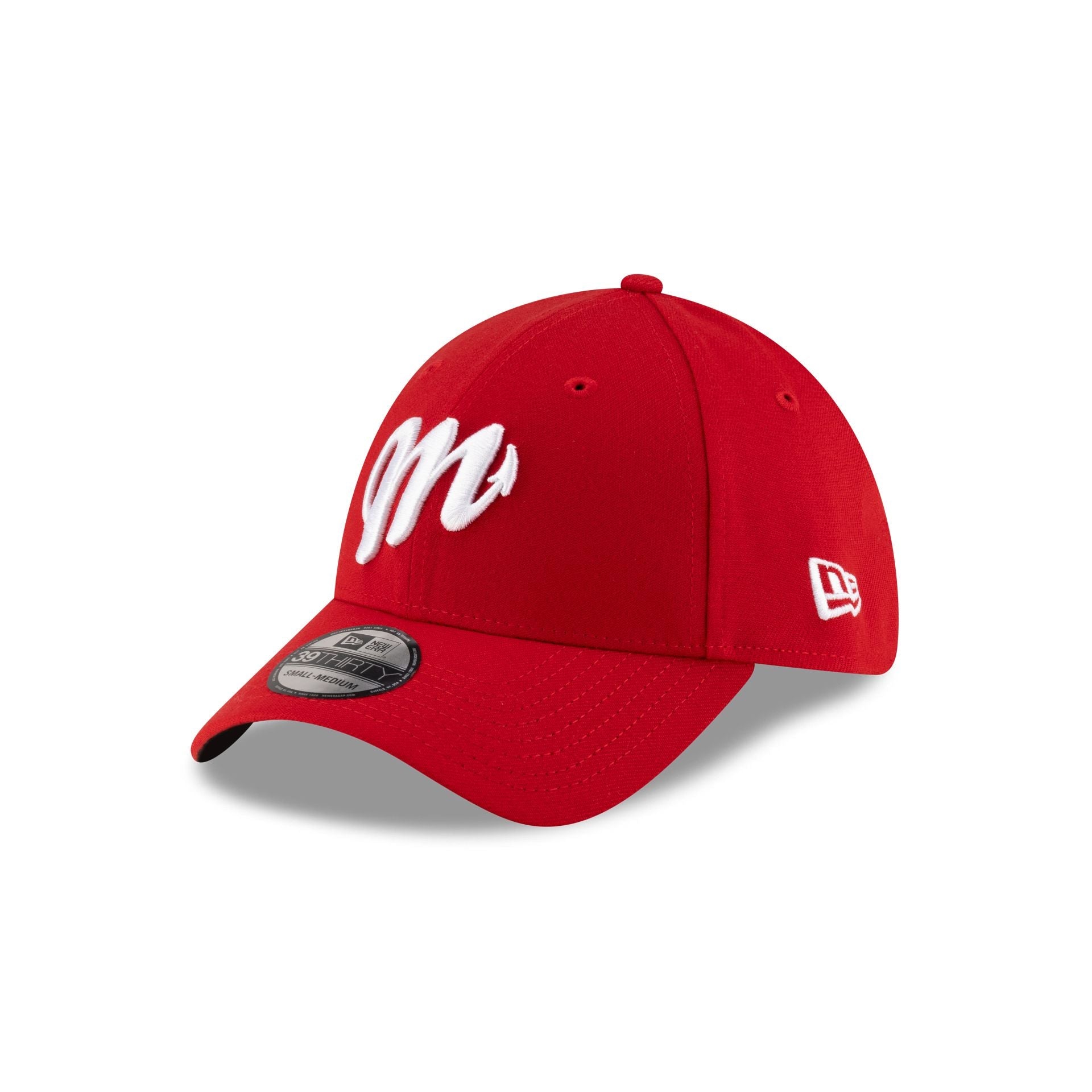 Diablos Rojos del México LMB 100th Anniversary Home 39THIRTY Stretch Fit Hat