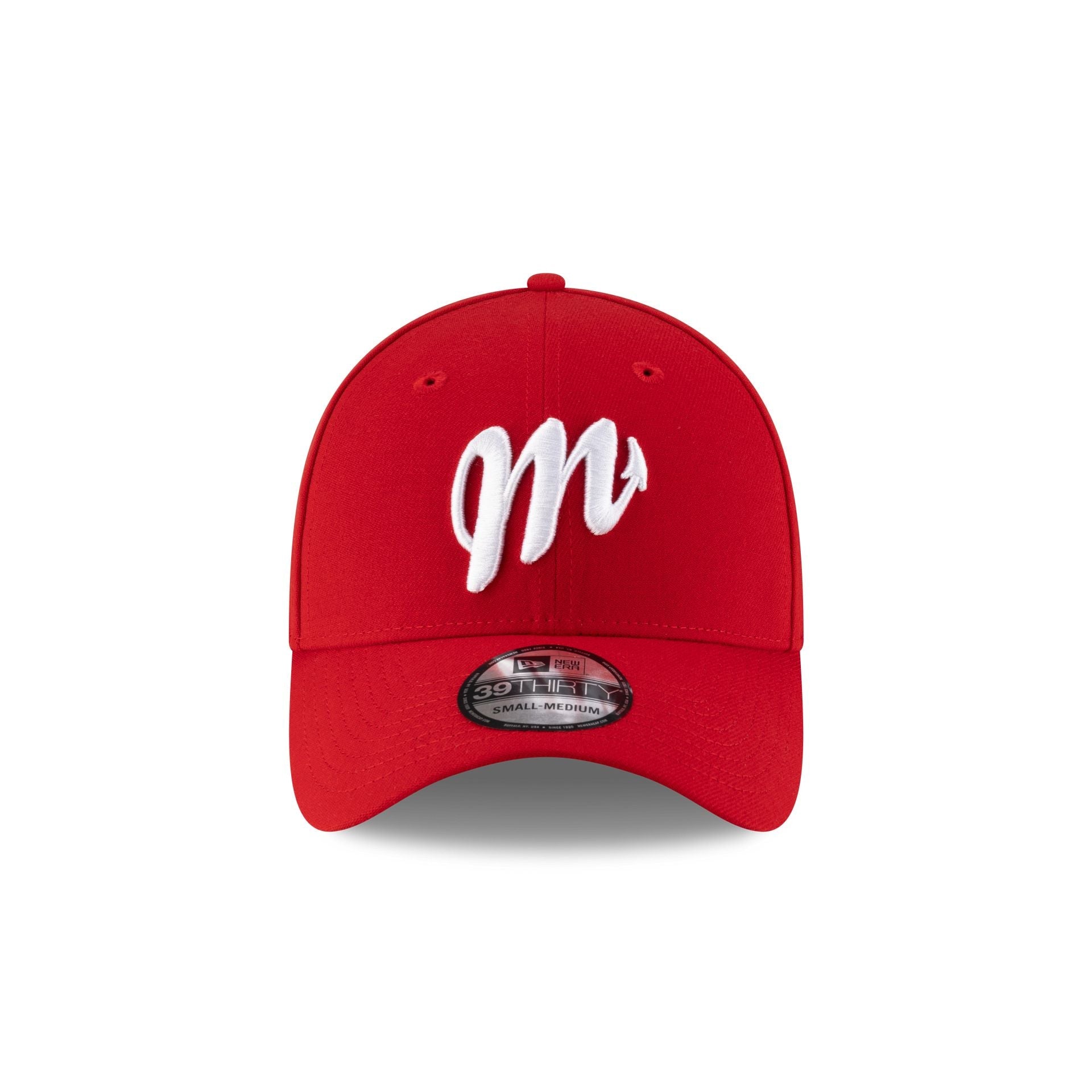 Diablos Rojos del México LMB 100th Anniversary Home 39THIRTY Stretch Fit Hat